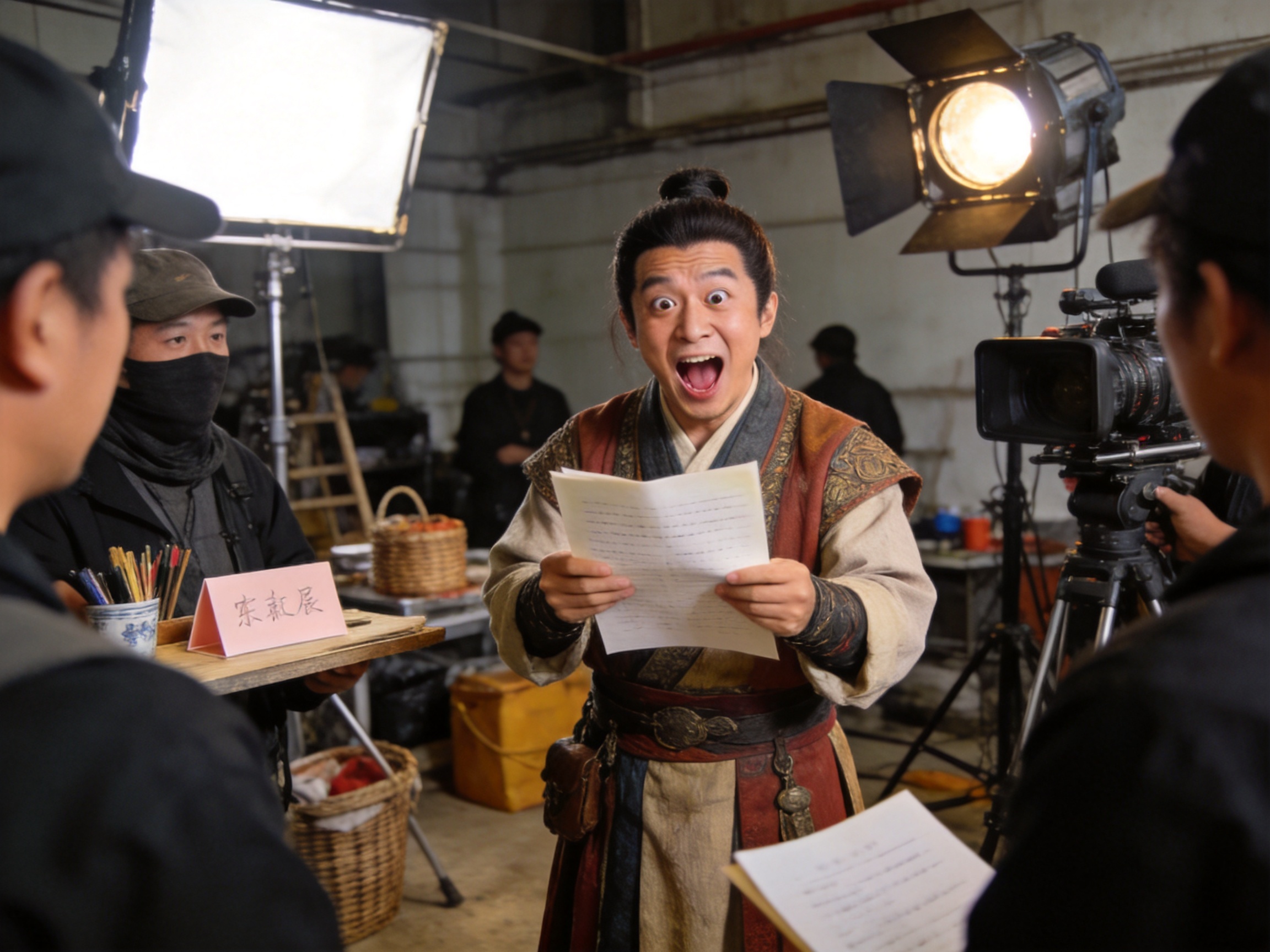 《重生之我在片场当群演》海报